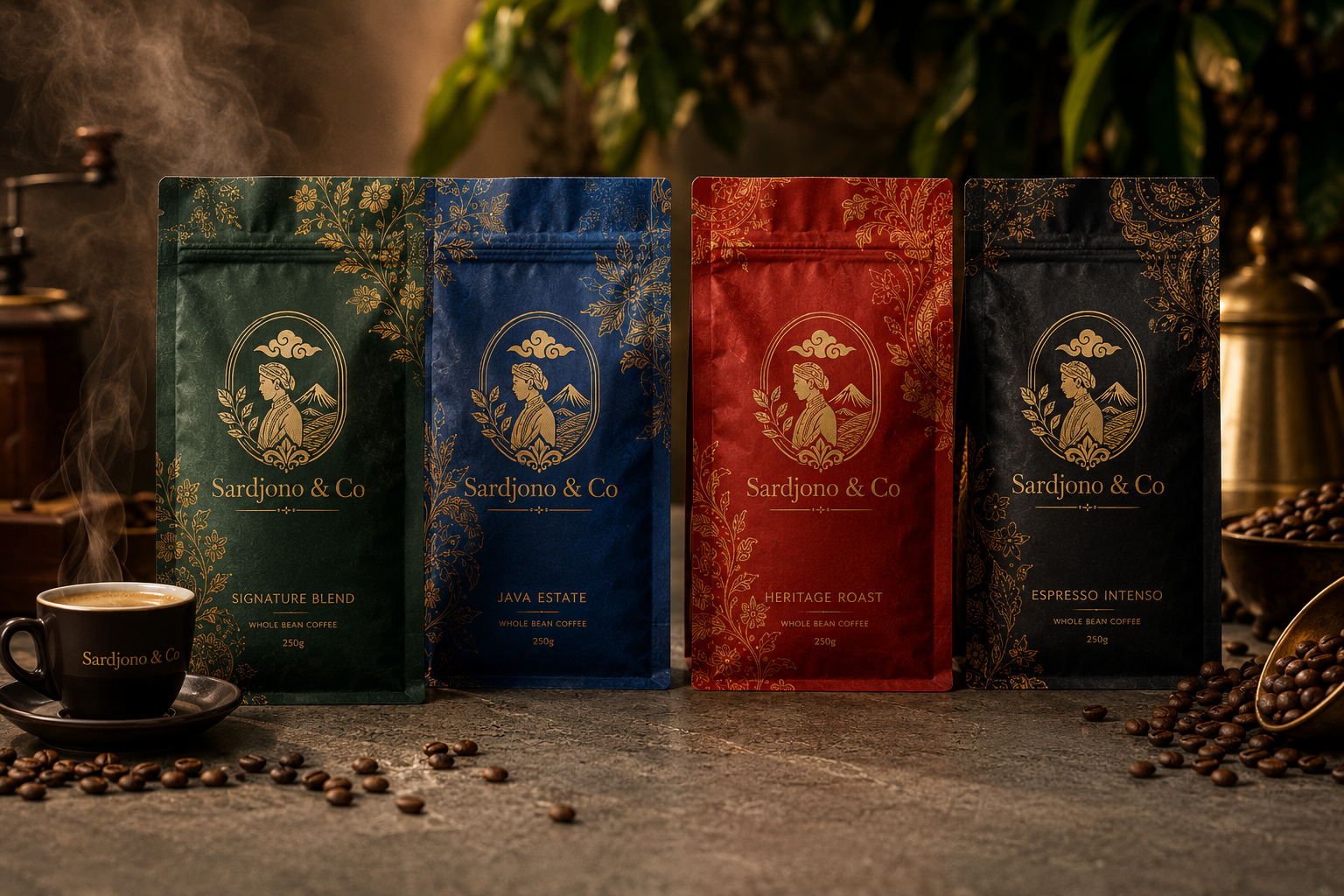 Sardjono & Co. Coffee Range